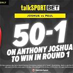 anthony joshua bet